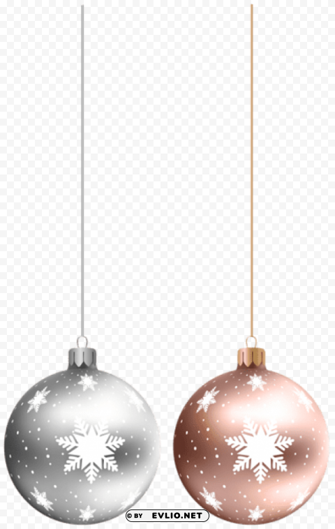 hanging christmas ornamets HighQuality Transparent PNG Isolated Graphic Design