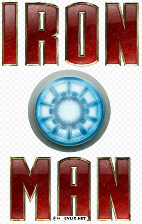 ironman arc reactor Clear Background PNG with Isolation
