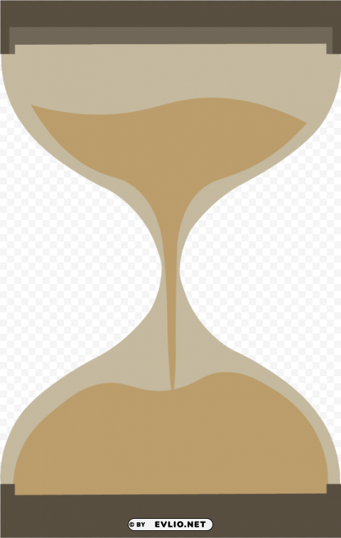 sand clock Transparent PNG Isolated Object Design