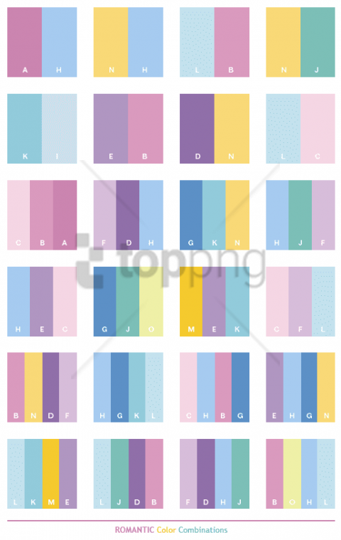 romantic colors PNG Image with Transparent Isolated Graphic Element