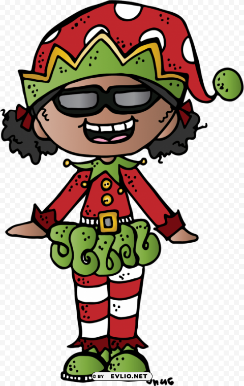 Melonheadz Christmas PNG Files With Transparent Canvas Collection