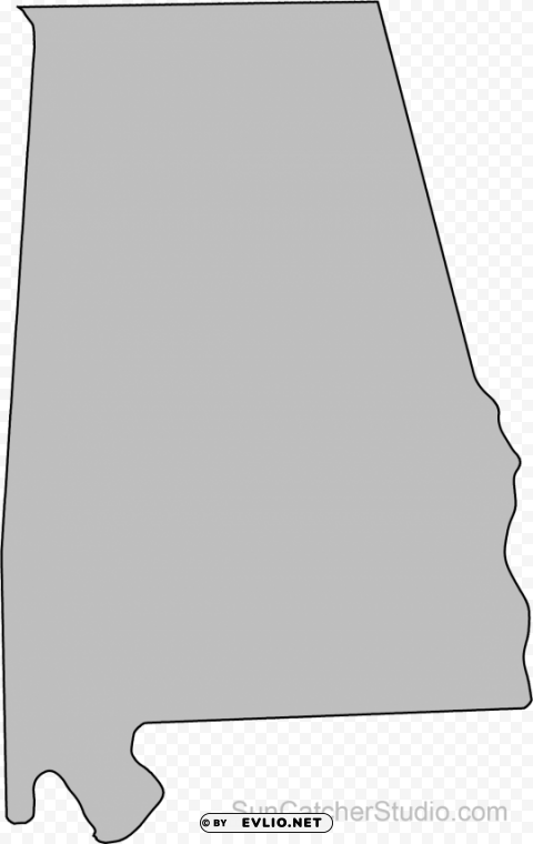 shape of alabama PNG with transparent background free