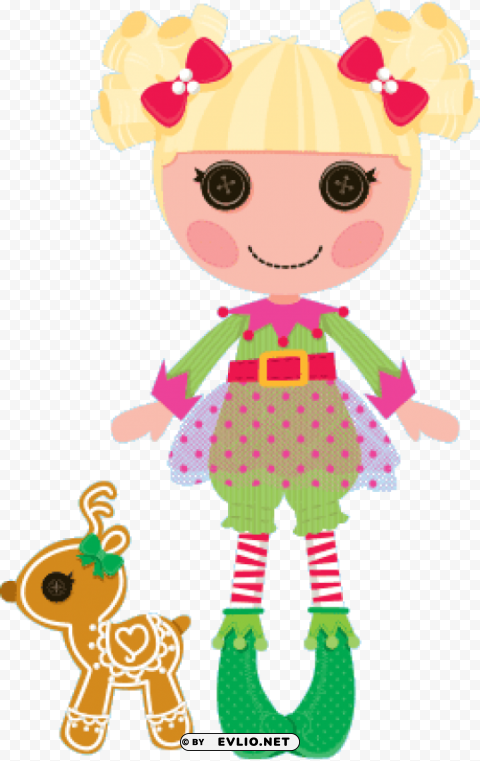 lalaloopsy alice Transparent PNG Isolated Subject