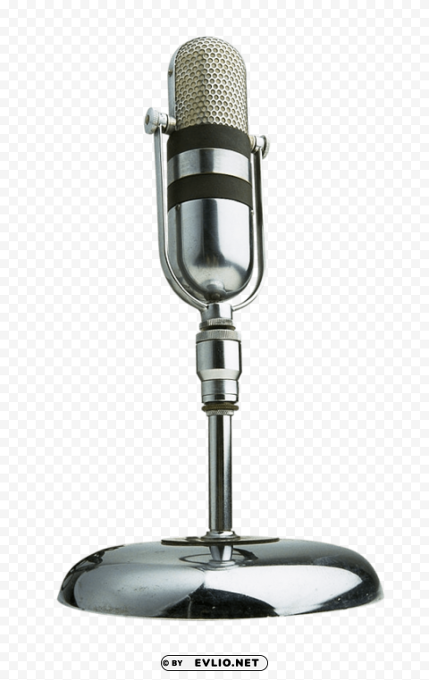 Old Microphone PNG for mobile apps