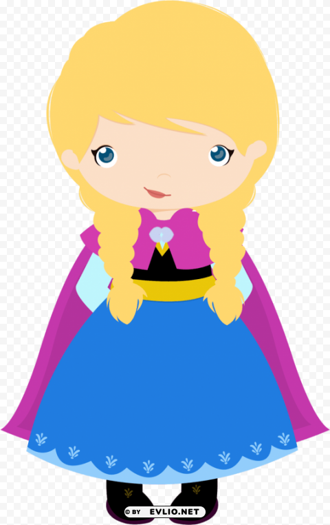 frozen anna cute PNG free download transparent background