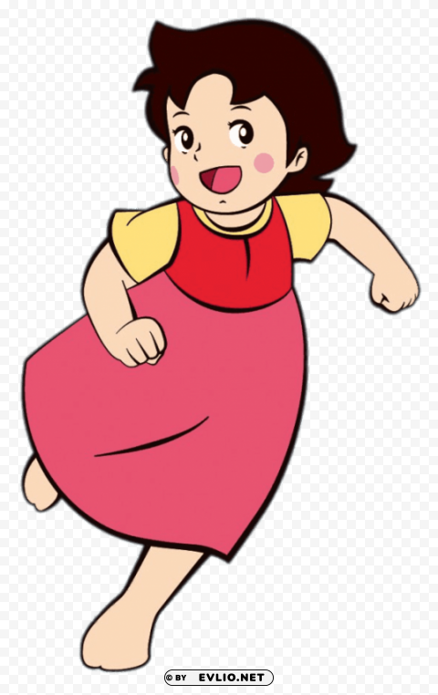 heidi running Free PNG file clipart png photo - 0d6dc6d5