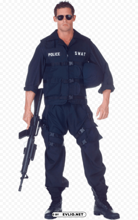 swat costume Isolated Subject on HighQuality PNG