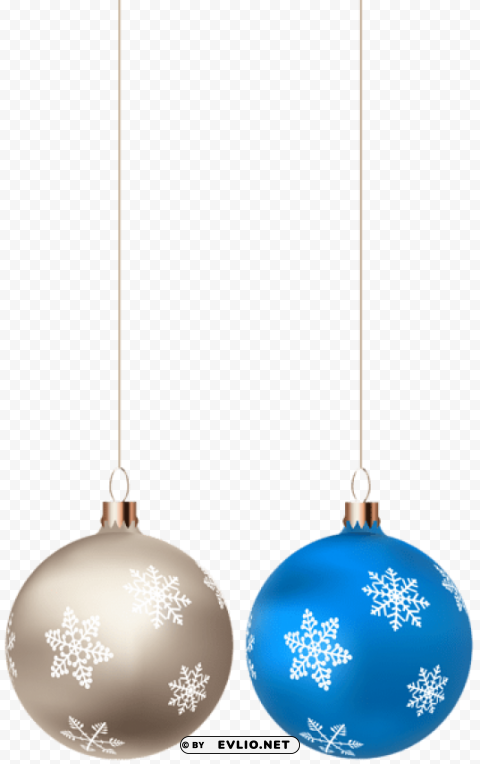 christmas hanging balls PNG files with no backdrop required