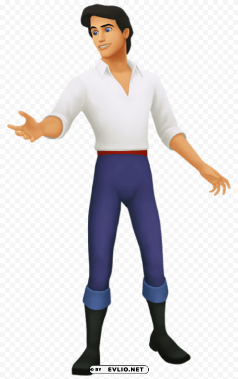 prince eric the little mermaid cartoon transparent PNG clipart with transparency