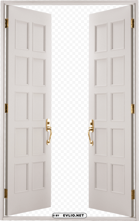 door Isolated Artwork on Transparent Background