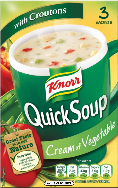 knorr chicken and vegetable soup Transparent graphics