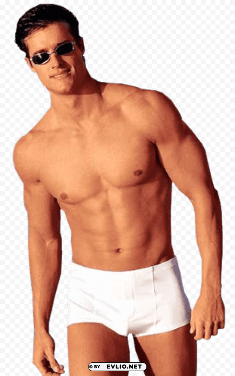 Transparent background PNG image of athletic man HighQuality Transparent PNG Isolation - Image ID 2af33332