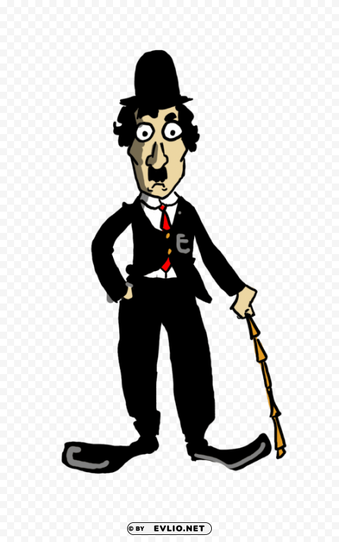 charlie chaplin PNG pictures with no background
