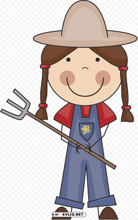 farmer Transparent PNG Image Isolation clipart png photo - 6dd6c7e2