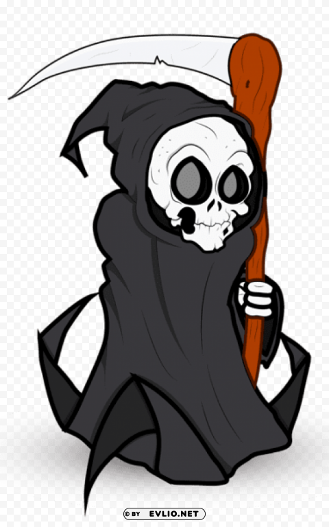 halloween grim reaper Isolated Item in HighQuality Transparent PNG