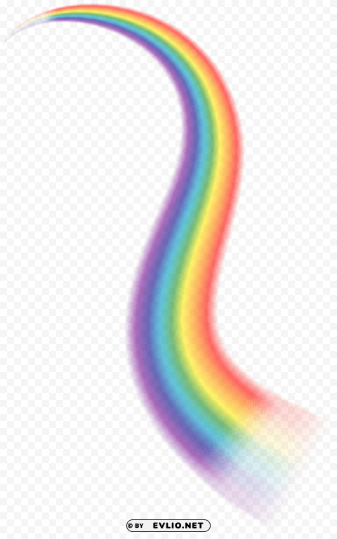 Rainbow Line Isolated Object On HighQuality Transparent PNG