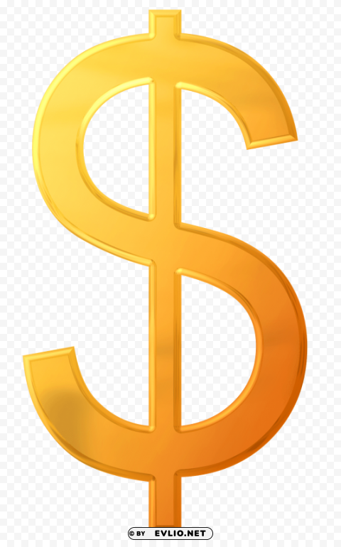 dollar sign Isolated Graphic on HighQuality Transparent PNG