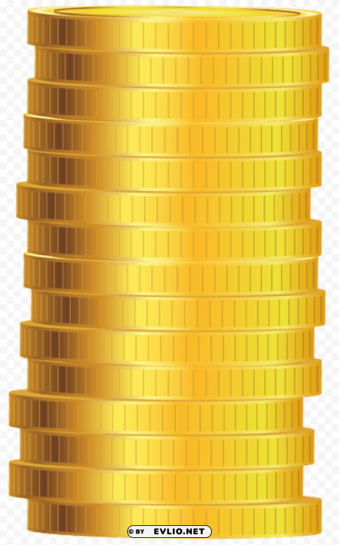 coins PNG transparent pictures for projects