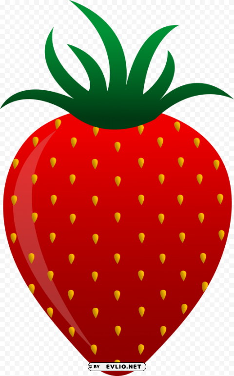 strawberry Clear PNG graphics free clipart png photo - 40cd6820