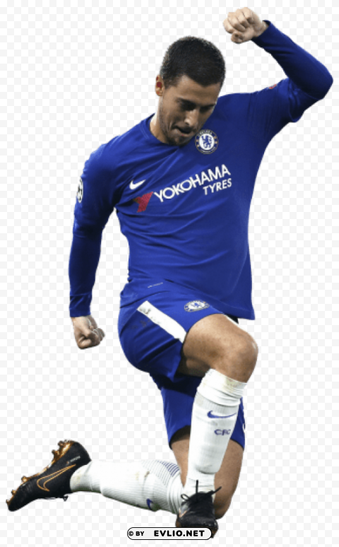 eden hazard Isolated Character with Clear Background PNG