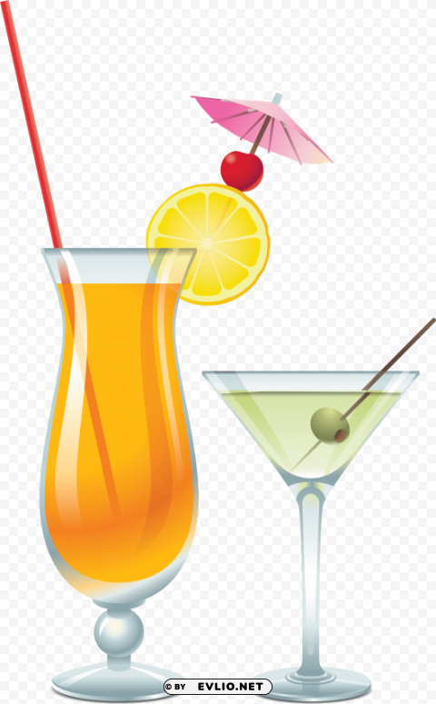 Cocktail PNG Images Alpha Transparency