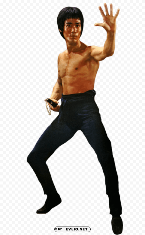 bruce lee PNG images with transparent elements pack