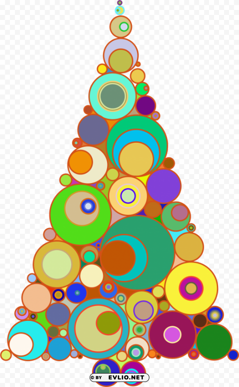 Abstract Christmas Tree Free PNG Images With Alpha Channel