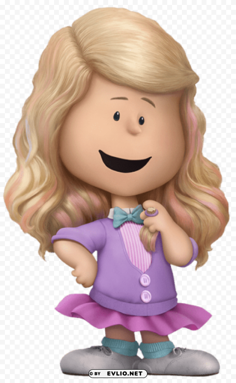 meghan trainor the peanuts movie transparent cartoon PNG with clear background set