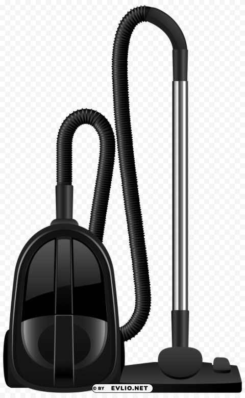 black vacuum cleaner Transparent Background Isolated PNG Design clipart png photo - a1e88ce0