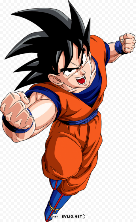 Goku Attack PNG Files With Transparent Elements Wide Collection