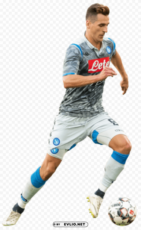 Arkadiusz Milik Isolated Subject With Clear Transparent PNG