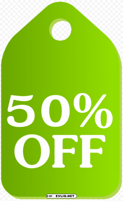 green discount tag Isolated Artwork on HighQuality Transparent PNG