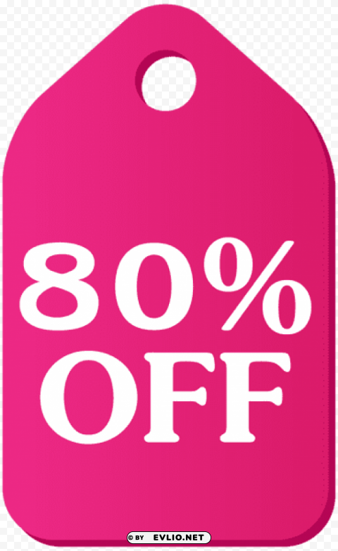 pink discount tag PNG file with alpha