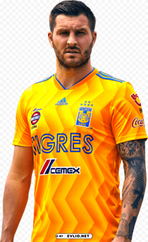 andré-pierre gignac Isolated Item on Transparent PNG Format