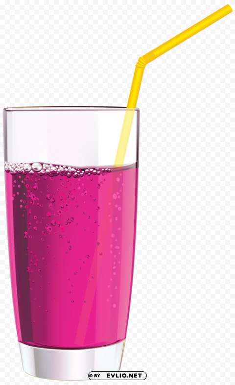 pink drink PNG Image with Transparent Isolated Graphic