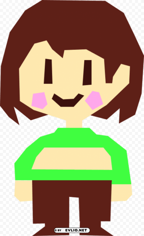chara smile undertale PNG free download