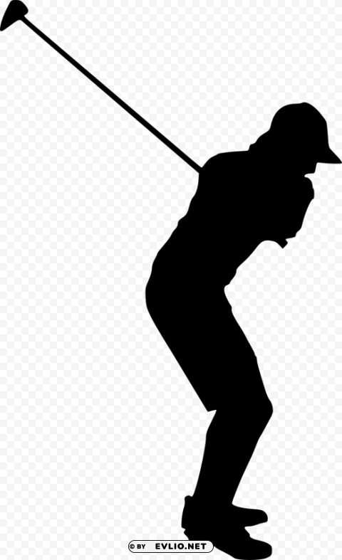 Transparent golfer silhouette Free PNG PNG Image - ID cd0070d0