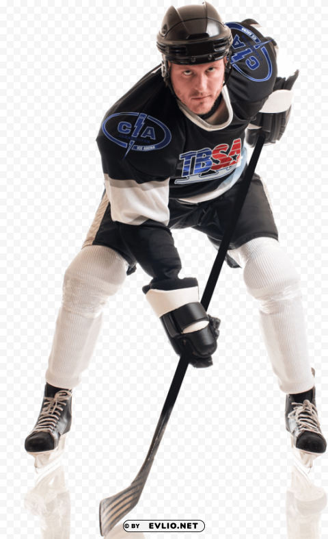 hockey player PNG photo with transparency