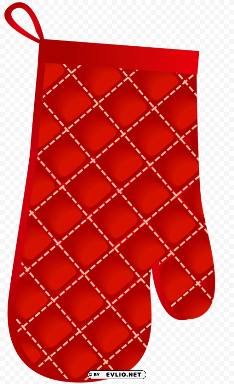 oven glove PNG Image with Clear Isolation