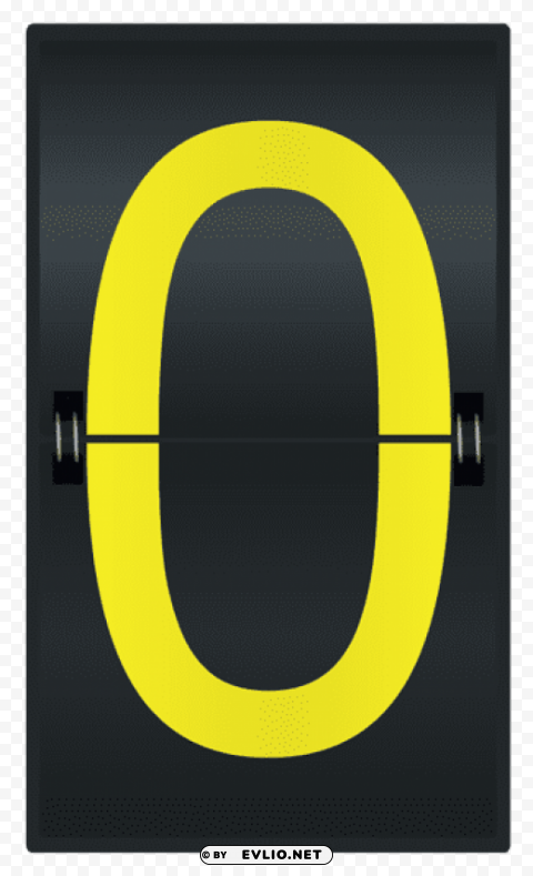sports counter number zero PNG Isolated Subject with Transparency