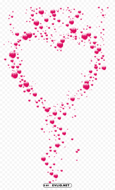 transparent pink bubble heart PNG graphics with transparency png - Free PNG Images - fec263ab