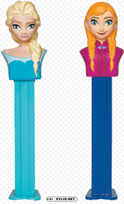 pez frozen PNG Image with Clear Background Isolated