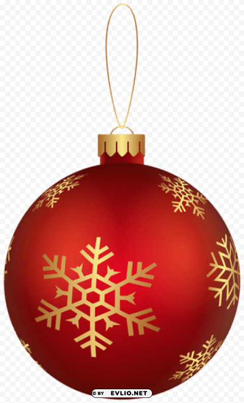 christmas ornament red High-resolution transparent PNG images