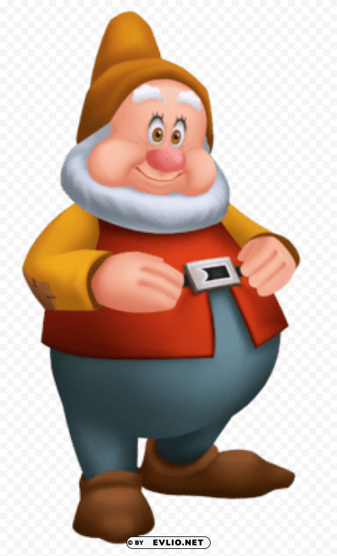 happy dwarf Isolated Subject on Clear Background PNG