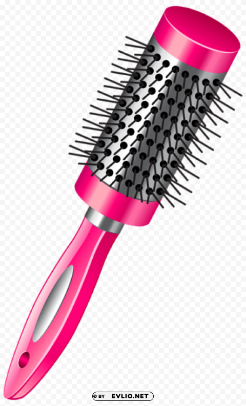 hairbrush PNG Graphic Isolated on Clear Backdrop