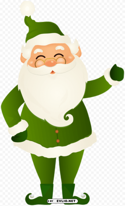 Santa Helper Transparent PNG Isolated Graphic With Clarity