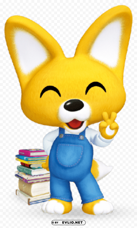 eddy with books Isolated Artwork in HighResolution Transparent PNG