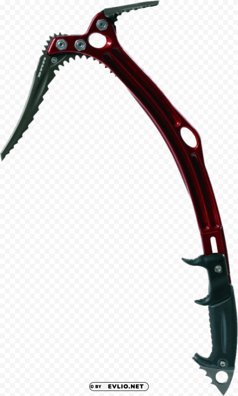 ice axe Isolated Artwork on Clear Transparent PNG
