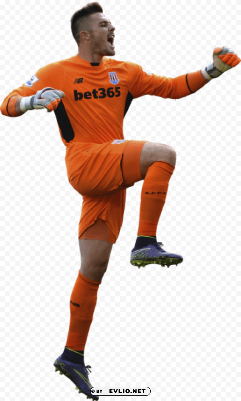 jack butland Clean Background Isolated PNG Character