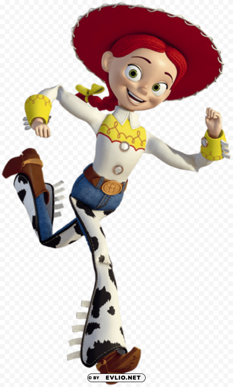 toy story jessie cartoon PNG with no background for free
